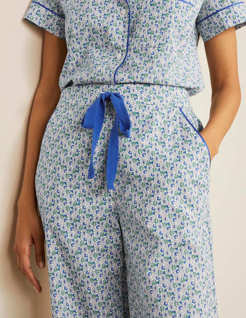 Phoebe PJ Pants - Ivory, Pretty Paisely Phoebe PJ Pants - Ivory, Pretty Paisely