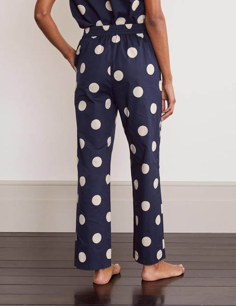 Phoebe PJ Pants - French Navy, Regular Dot Phoebe PJ Pants - French Navy, Regular Dot
