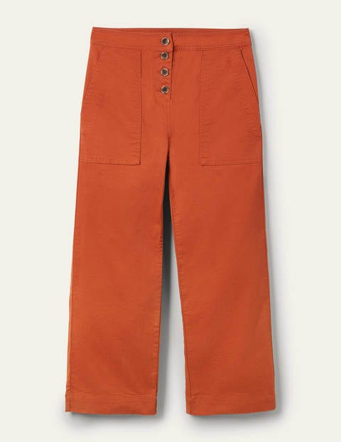 Beaufort Hose mit Knopfleiste - Kupferrot Beaufort Hose mit Knopfleiste - Kupferrot