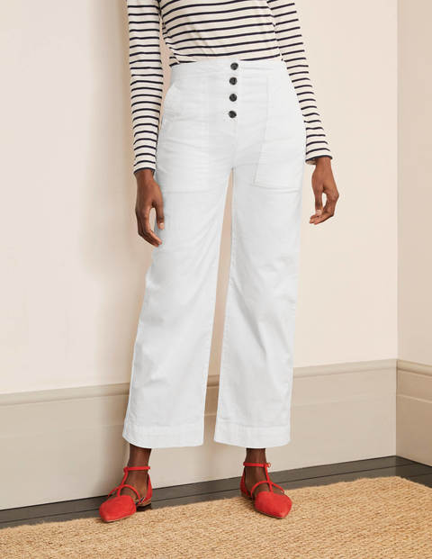 Beaufort Button Fly Pants - White Beaufort Button Fly Pants - White