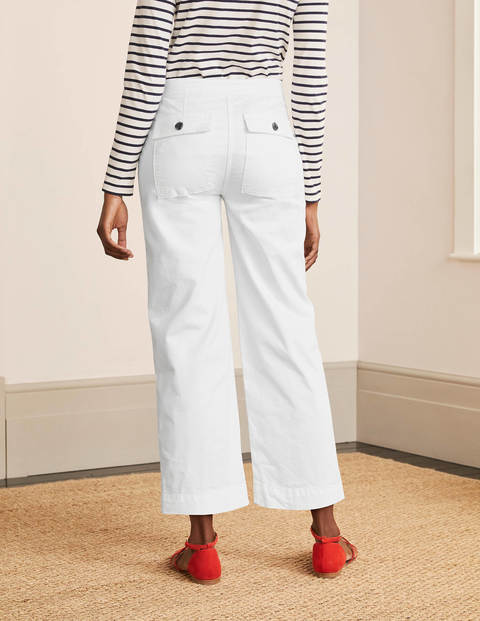 Beaufort Button Fly Pants - White Beaufort Button Fly Pants - White