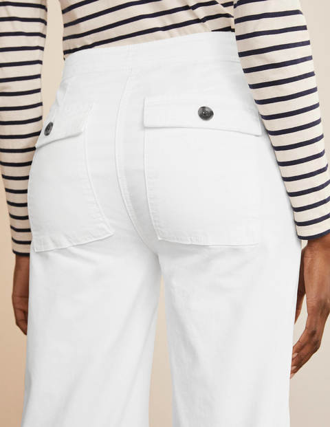 Beaufort Button Fly Pants - White Beaufort Button Fly Pants - White