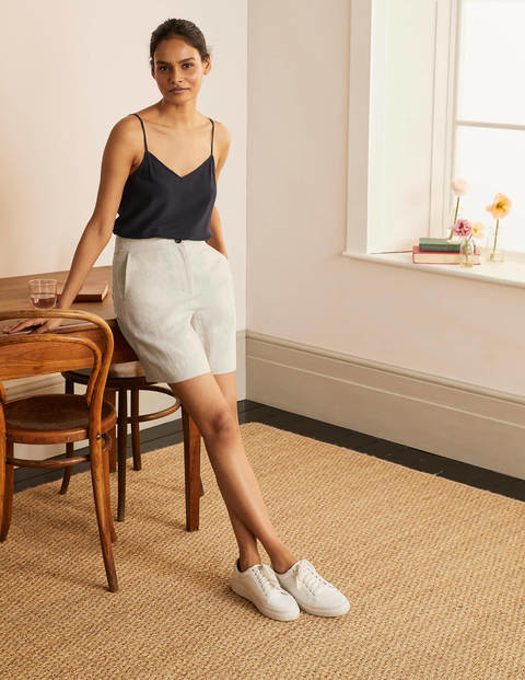Cornwall Linen Shorts - Natural Cornwall Linen Shorts - Natural