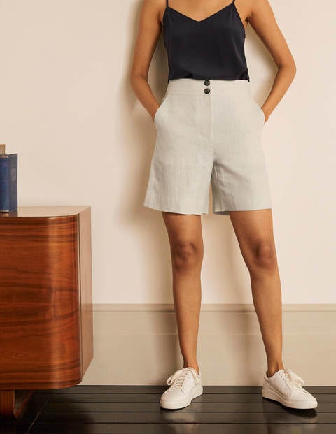 Cornwall Linen Shorts - Natural