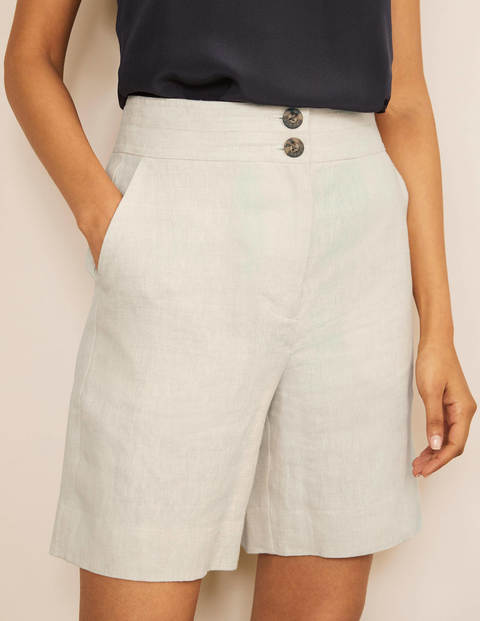 Cornwall Linen Shorts - Natural Cornwall Linen Shorts - Natural