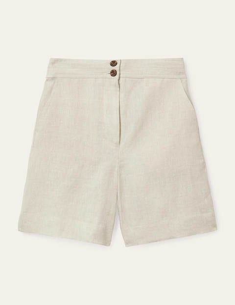 Cornwall Linen Shorts - Natural Cornwall Linen Shorts - Natural