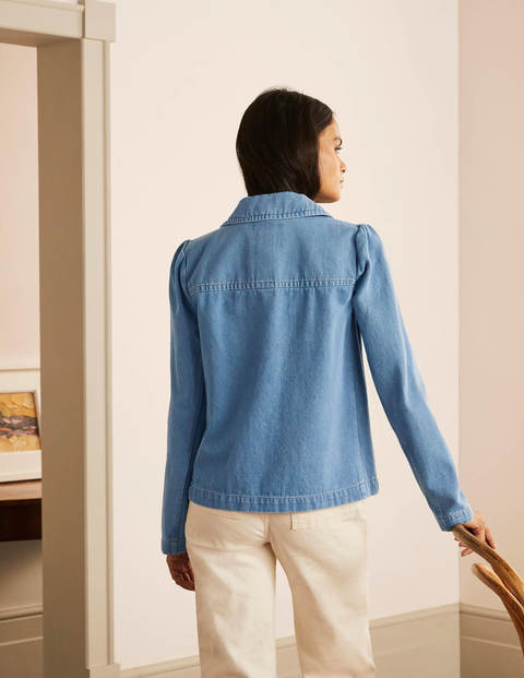 Pocket Detail Jacket - Lighter Mid Vintage Pocket Detail Jacket - Lighter Mid Vintage