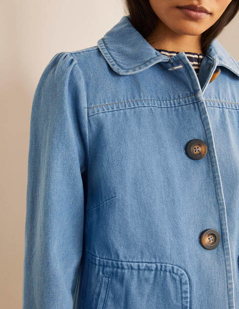Pocket Detail Jacket - Lighter Mid Vintage Pocket Detail Jacket - Lighter Mid Vintage