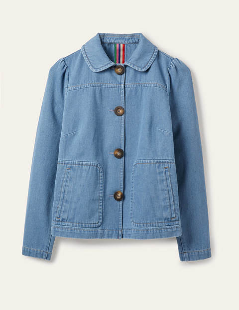 Pocket Detail Jacket - Lighter Mid Vintage Pocket Detail Jacket - Lighter Mid Vintage