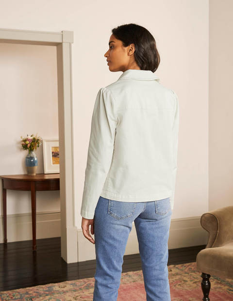 Pocket Detail Jacket - Ecru Pocket Detail Jacket - Ecru