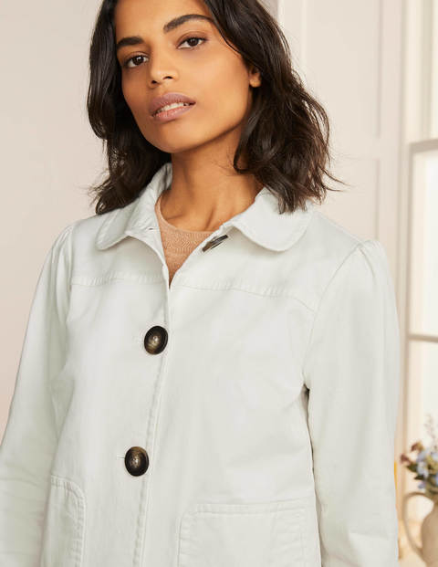 Pocket Detail Jacket - Ecru Pocket Detail Jacket - Ecru