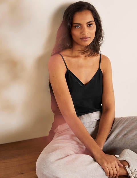 Silk Cami - Black Silk Cami - Black