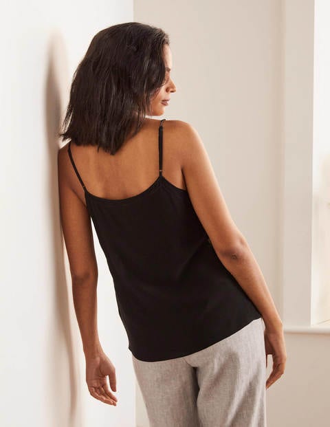 Silk Cami - Black Silk Cami - Black