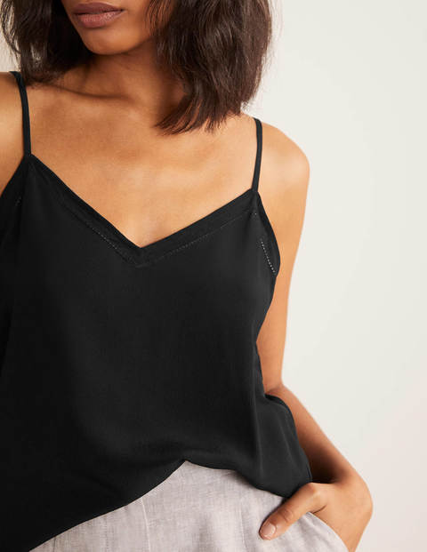 Silk Cami - Black Silk Cami - Black