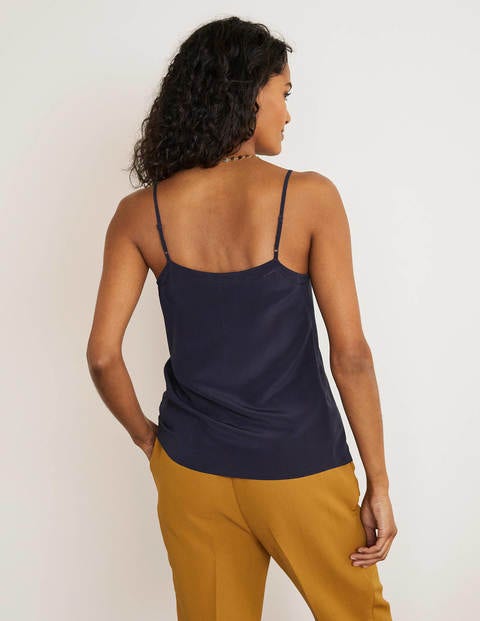Silk Cami - Navy Silk Cami - Navy