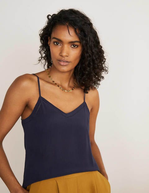 Silk Cami - Navy Silk Cami - Navy