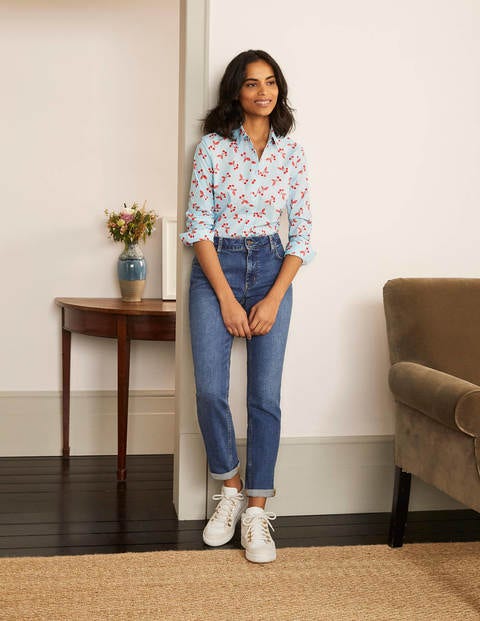 Modern Classic Shirt - Surf, Cherry Bunch Modern Classic Shirt - Surf, Cherry Bunch