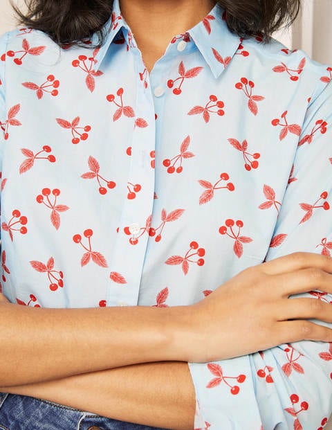Modern Classic Shirt - Surf, Cherry Bunch Modern Classic Shirt - Surf, Cherry Bunch