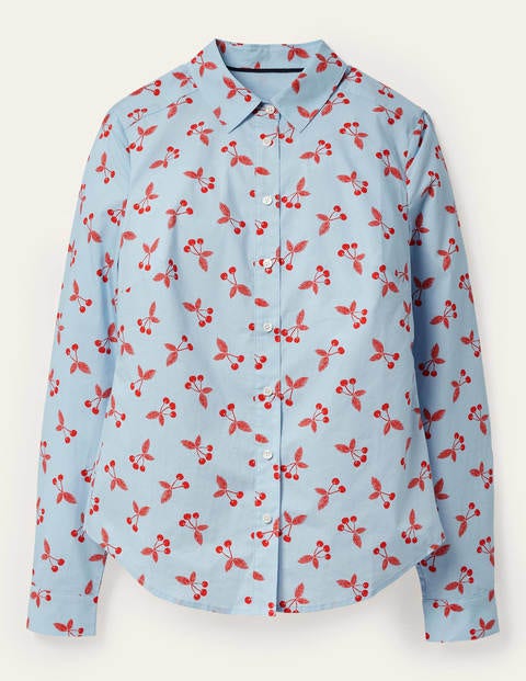 Modern Classic Shirt - Surf, Cherry Bunch Modern Classic Shirt - Surf, Cherry Bunch
