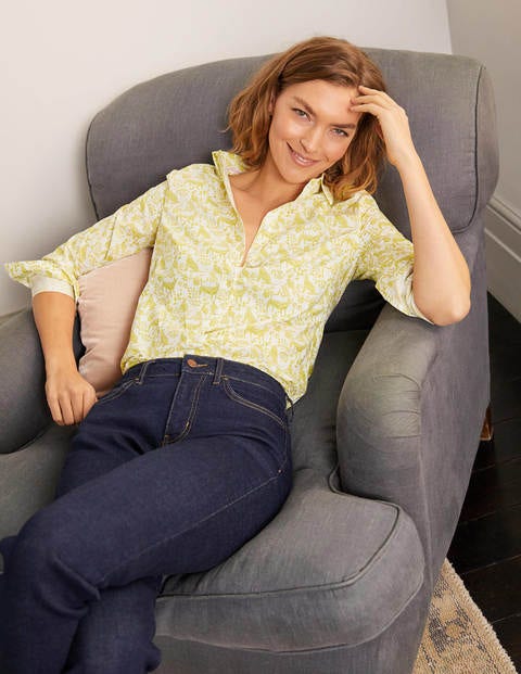 Modern Classic Shirt - Chartreuse, Daydream Modern Classic Shirt - Chartreuse, Daydream