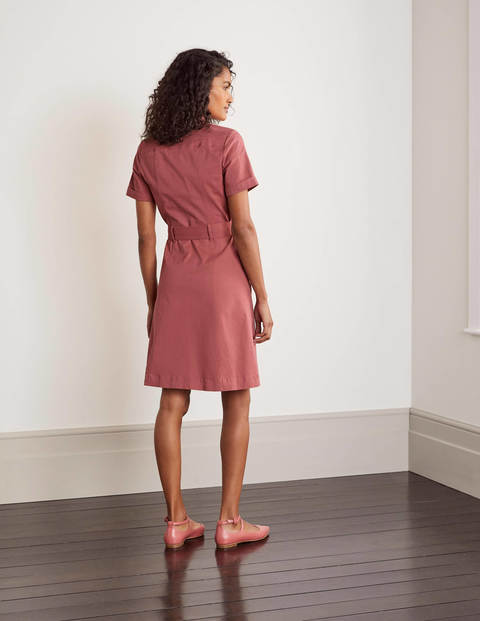 Cecily Shirt Dress - Dusty Rose Cecily Shirt Dress - Dusty Rose