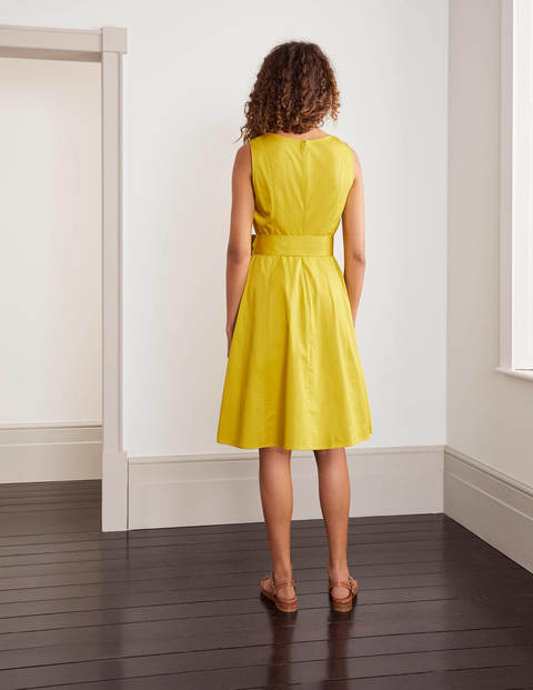 Mischa Belted Dress - Chartreuse Mischa Belted Dress - Chartreuse