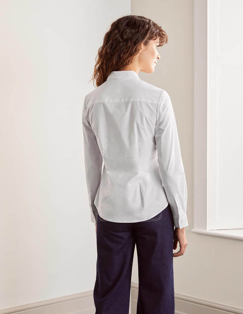 Emily Fitted Shirt - White Emily Fitted Shirt - White