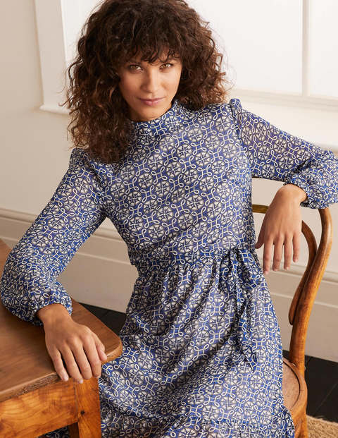 Lottie Belted Dress - Summit, Compass Knot Lottie Belted Dress - Summit, Compass Knot