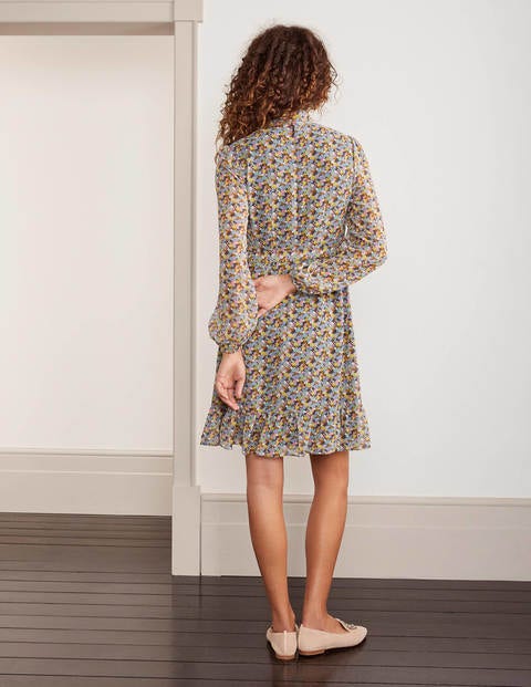 Lottie Belted Dress - Apple Mint, Pressed Bloom Lottie Belted Dress - Apple Mint, Pressed Bloom