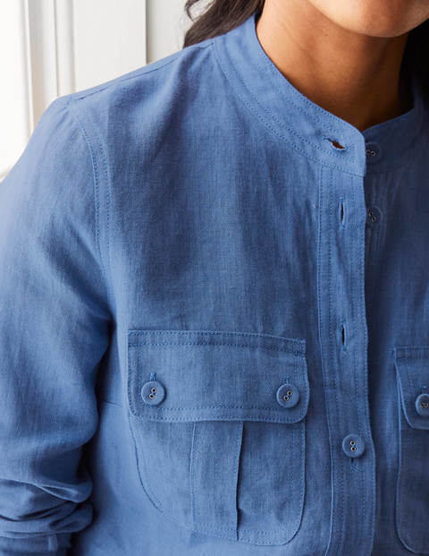 Dolores Linen Shirt - Delave Dolores Linen Shirt - Delave
