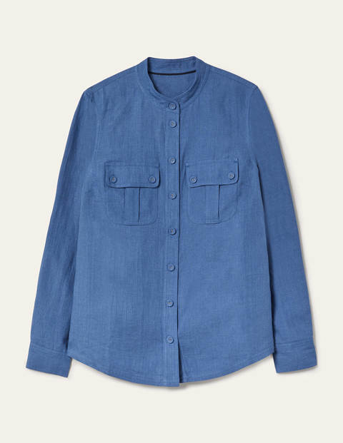 Dolores Linen Shirt - Delave Dolores Linen Shirt - Delave