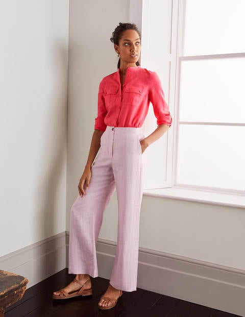 Dolores Linen Shirt - Lollipop Dolores Linen Shirt - Lollipop