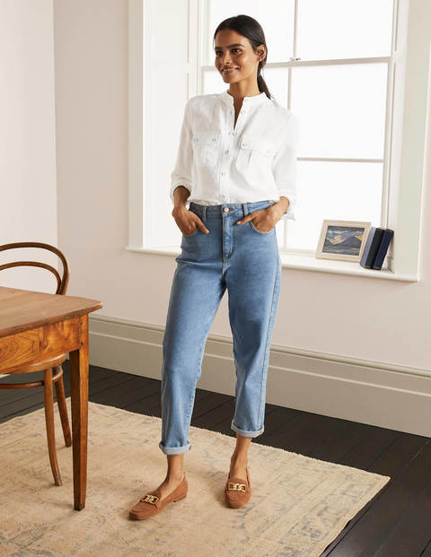 Dolores Linen Shirt - White Dolores Linen Shirt - White