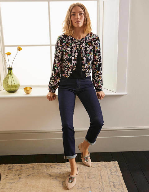 Dominique Top - Black, Posy Placement Dominique Top - Black, Posy Placement