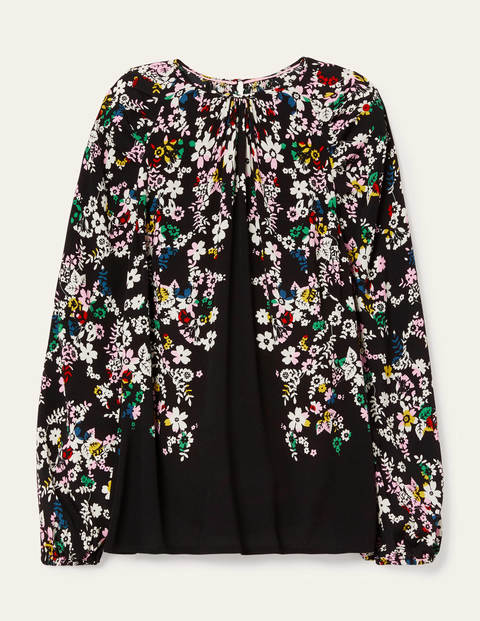 Dominique Top - Black, Posy Placement Dominique Top - Black, Posy Placement