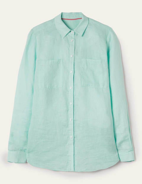 Linen Shirt - Spearmint Linen Shirt - Spearmint