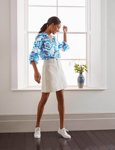Heather Top - Moroccan Blue, Exotic Escape Heather Top - Moroccan Blue, Exotic Escape