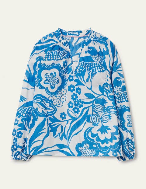 Heather Top - Moroccan Blue, Exotic Escape Heather Top - Moroccan Blue, Exotic Escape