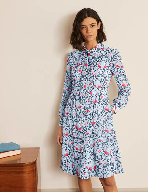 Sylvia Shirt Dress - Surf, Parrot Paradise Sylvia Shirt Dress - Surf, Parrot Paradise