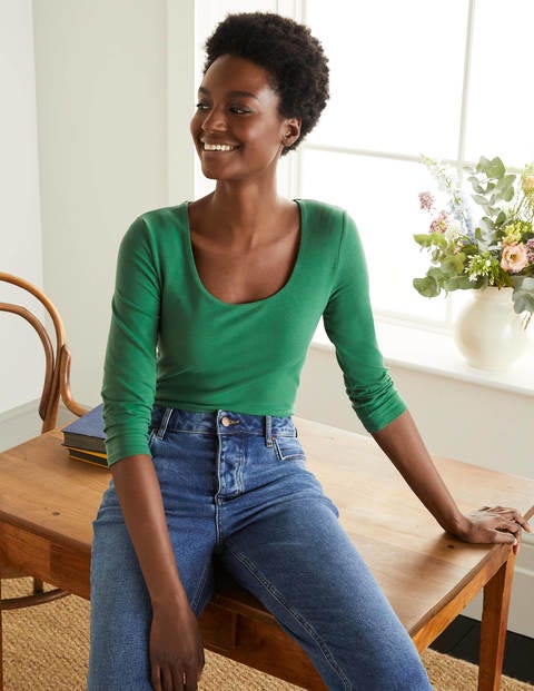 Double Layer Front Top - Green Double Layer Front Top - Green