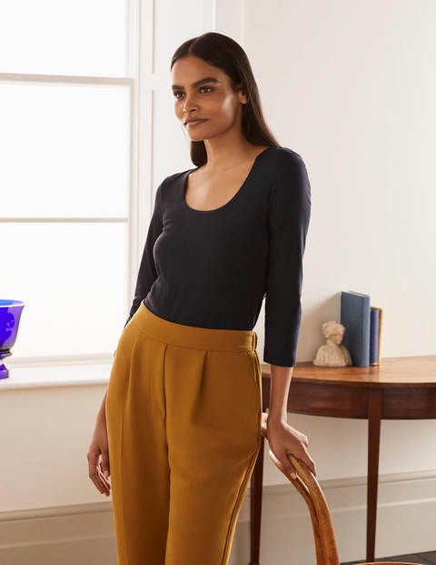 Double Layer Front Top - Navy Double Layer Front Top - Navy