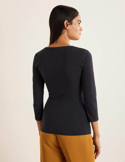 Double Layer Front Top - Navy Double Layer Front Top - Navy