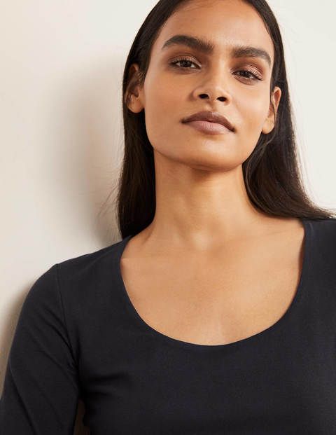 Double Layer Front Top - Navy Double Layer Front Top - Navy