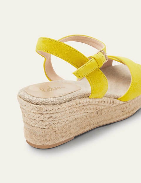 Jasmine Espadrille Wedges - Chartreuse Jasmine Espadrille Wedges - Chartreuse