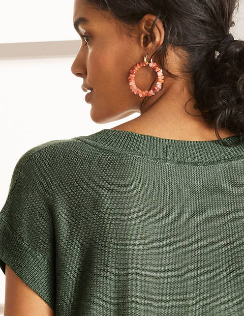 Bead Ring Hoops - Satsuma Bead Ring Hoops - Satsuma