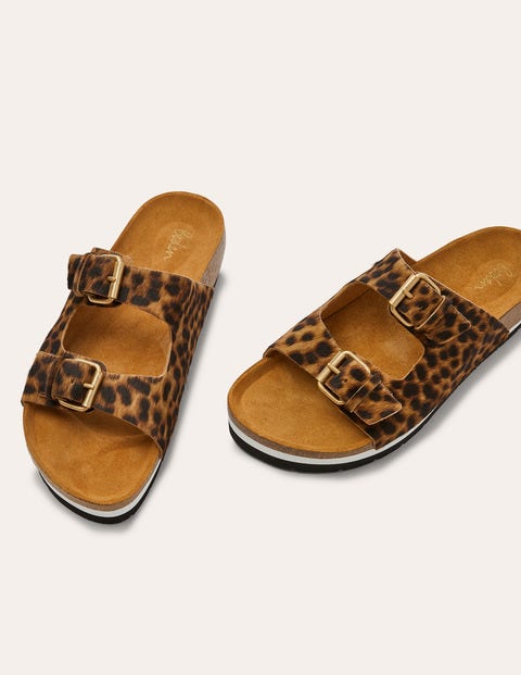 Ottoline Sandals - Tan Leopard Ottoline Sandals - Tan Leopard