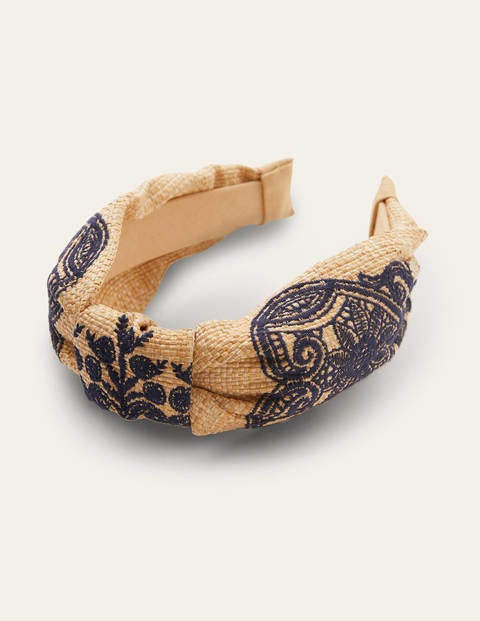 Twist Headband - Navy Twist Headband - Navy