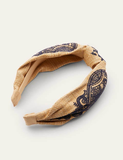 Twist Headband - Navy Twist Headband - Navy