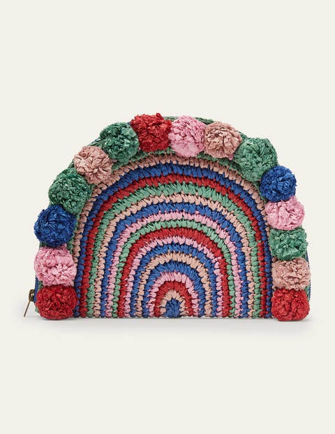 Christina Crochet Clutch - Multi Christina Crochet Clutch - Multi