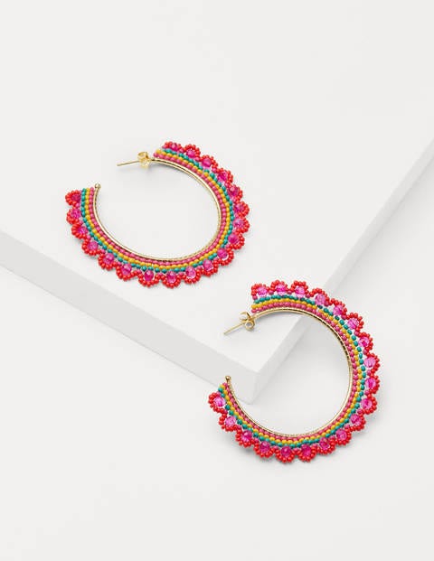 Bead Detail Hoop - Multi Bead Detail Hoop - Multi